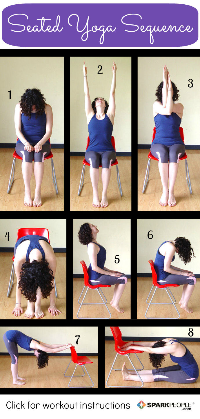 Chair Yoga from Sparkpeople