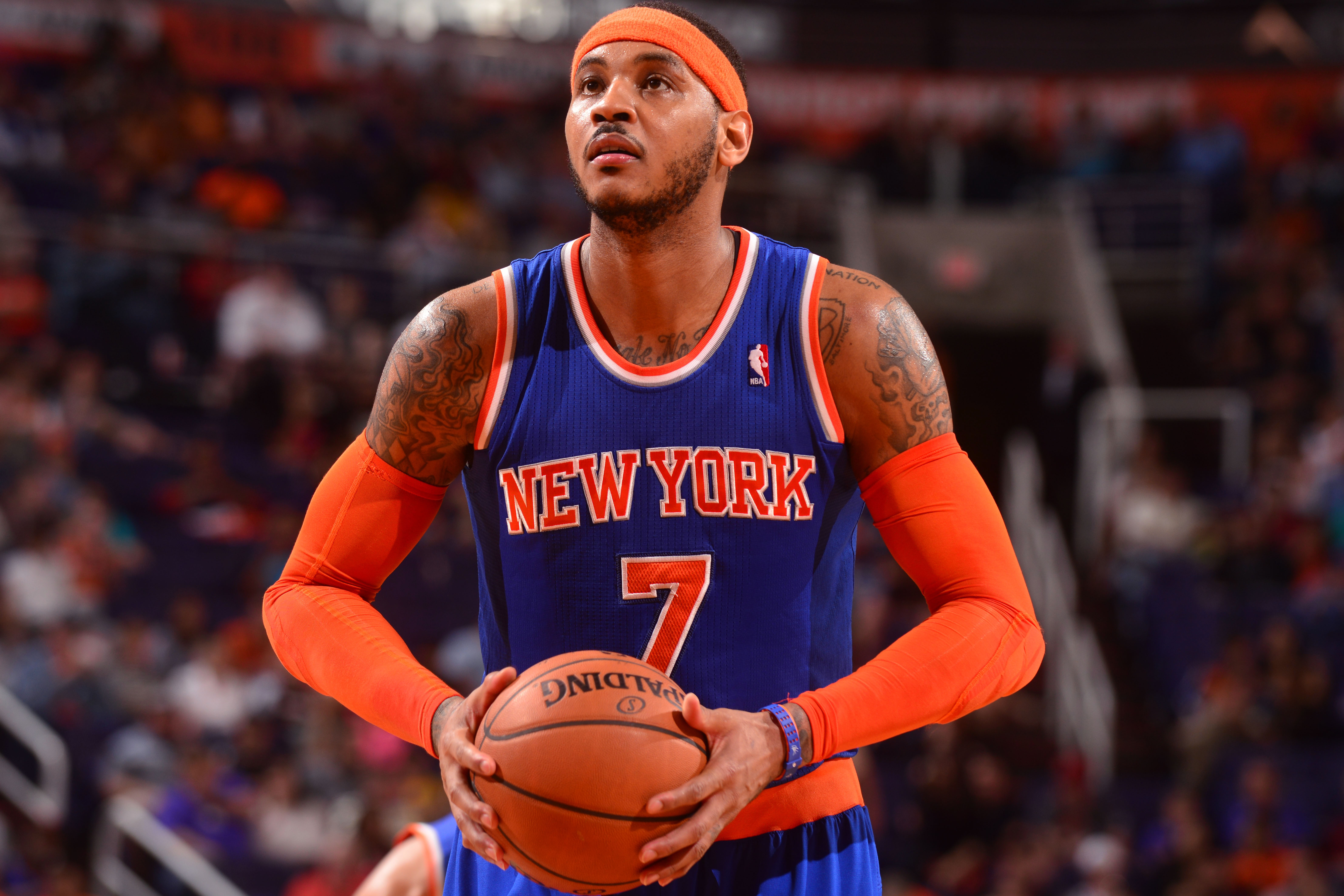 Timeline of Carmelo Anthony's Career 