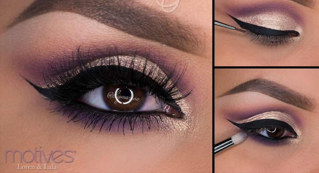 Motives-gold-and-purple-shimmer-look