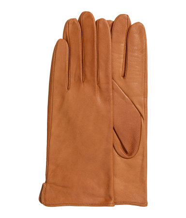 leather gloves