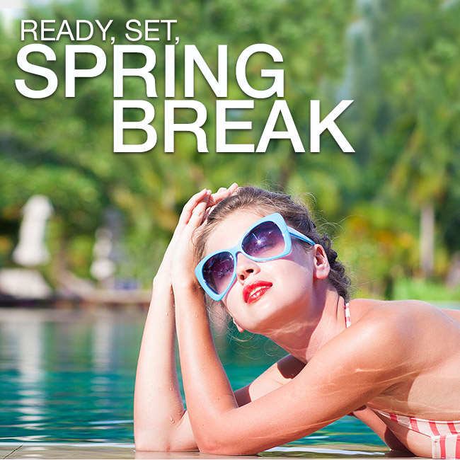 SHOP.COM Spring Break Essentials