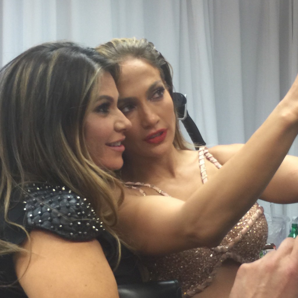 Loren Ridinger and Jennifer Lopez Latin Billboard 2015