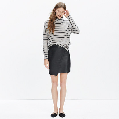 4 Ways to Rock a Leather Skirt - Loren's World