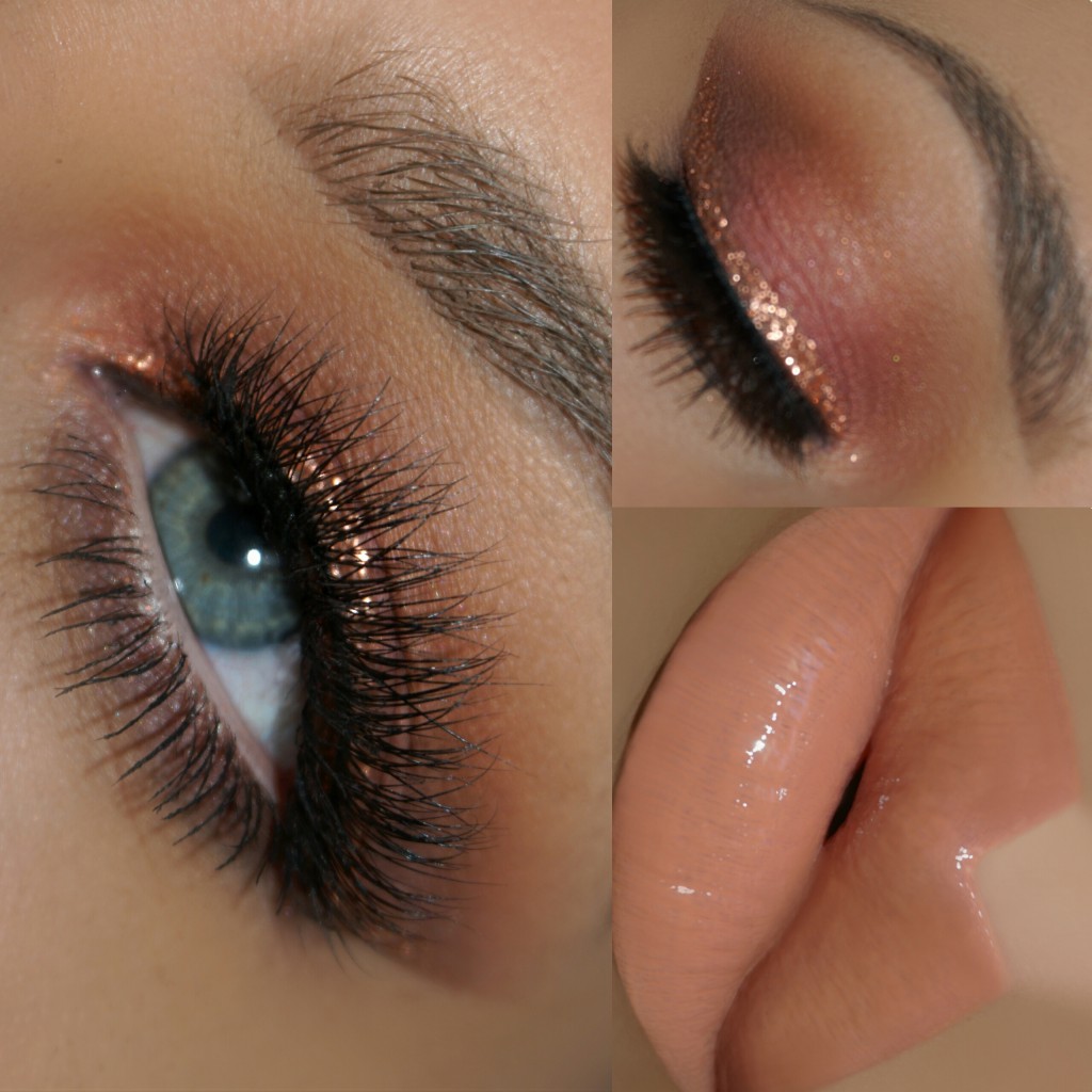 Motives Rose Gold Eye Shadow Tutorial | Loren's World