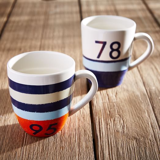 nautical theme coffee mugs