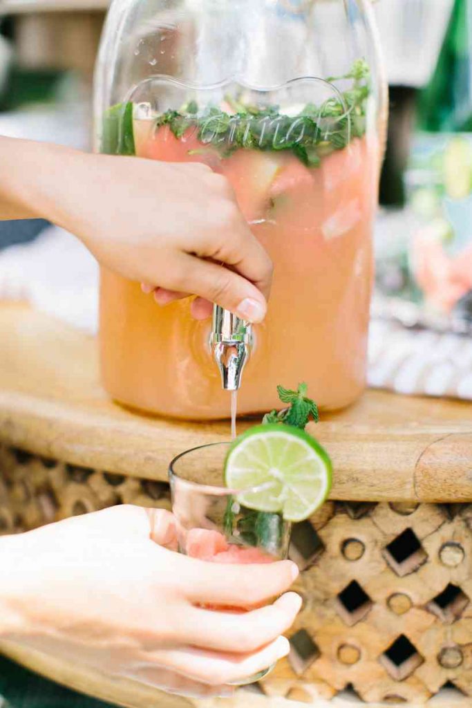 watermelon sangria