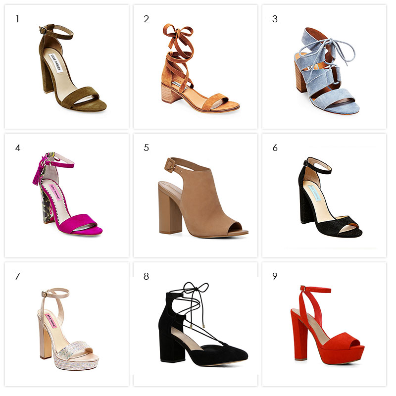 Style Edit: Block Heels | My Fashion Cents