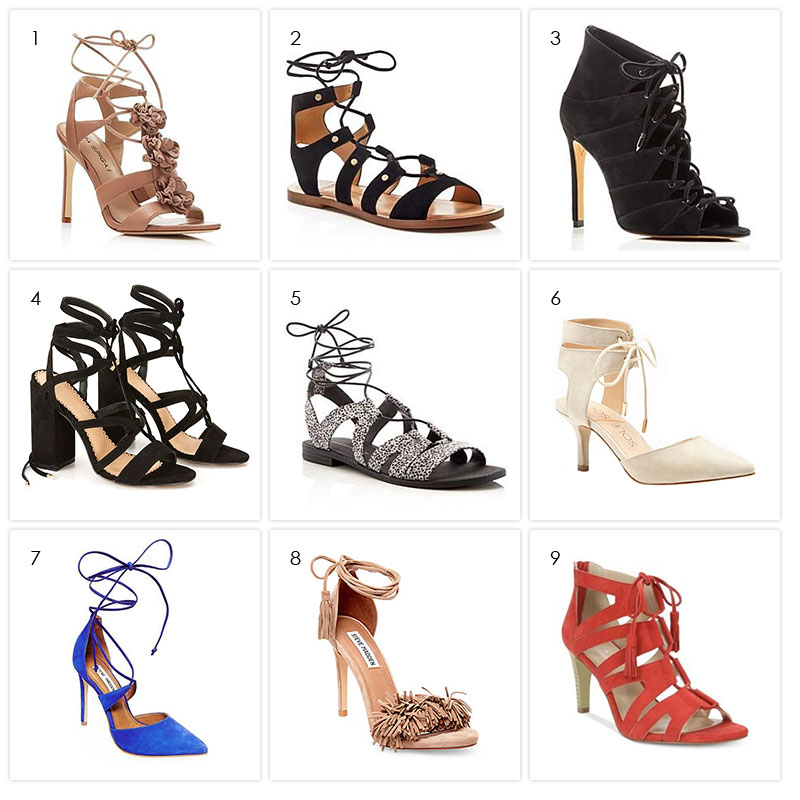 Style Edit: Lace Up Shoes are Trending | My Fashion Cents