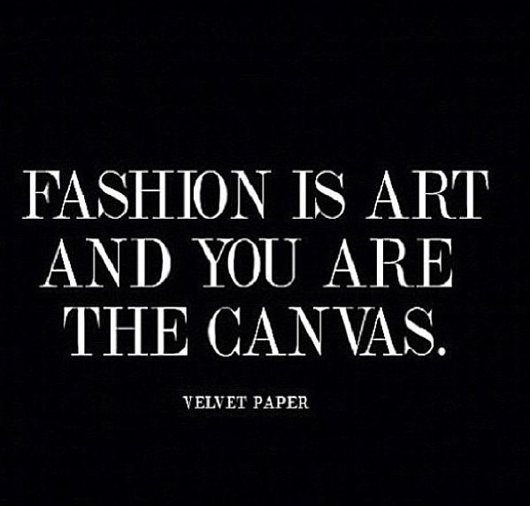 fashion is art