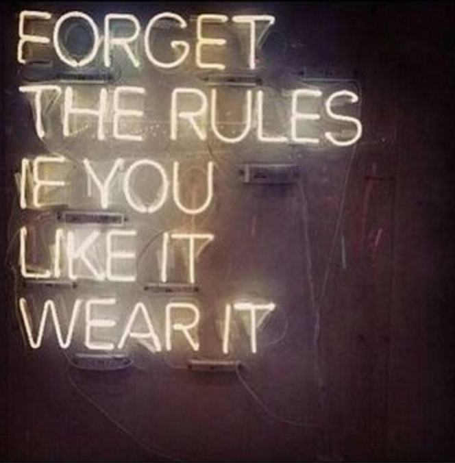 forget the rules quote