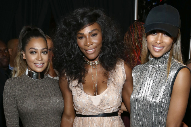 la la anthony, serena williams, ciara, hsn, nyfw, serena williams for hsn, anna wintour, page six, fashion, fashion news