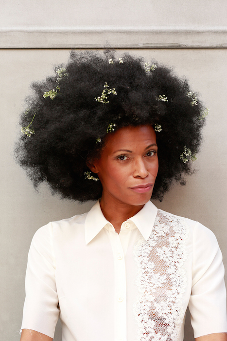 bok hee, cantu, shop, tracey reese, nyfw, whimsical hair, hairstyles, chic, fun, quirky