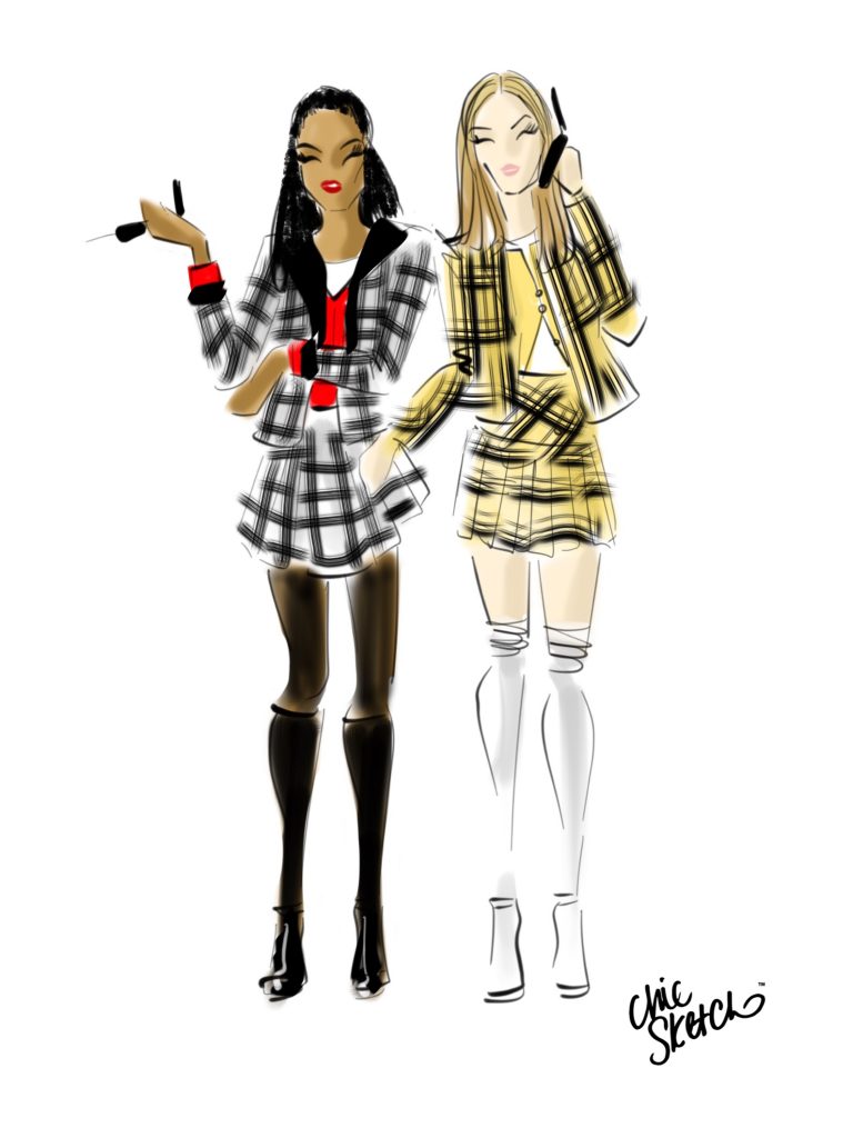 Chic Sketch Clueless Costume