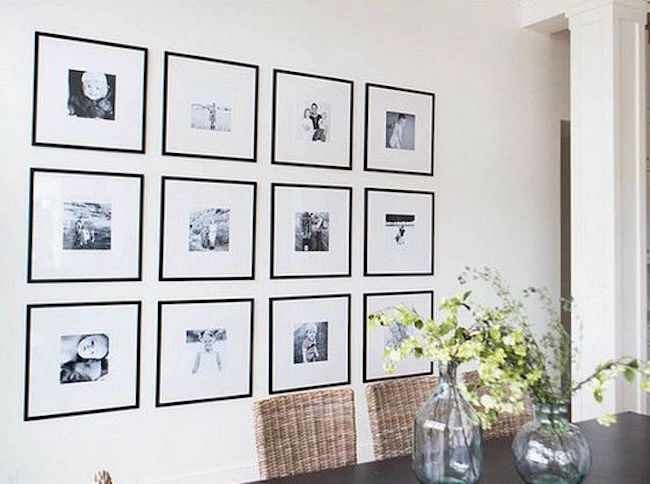 gallery wall how to hang art creatively