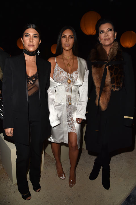 kris jenner, pfw, paris fashion week, gigi hadid, zayn malik, kim kardashian, rihanna, jennifer lawrence, celebrity style, celebrities at paris fashion week, fashion week