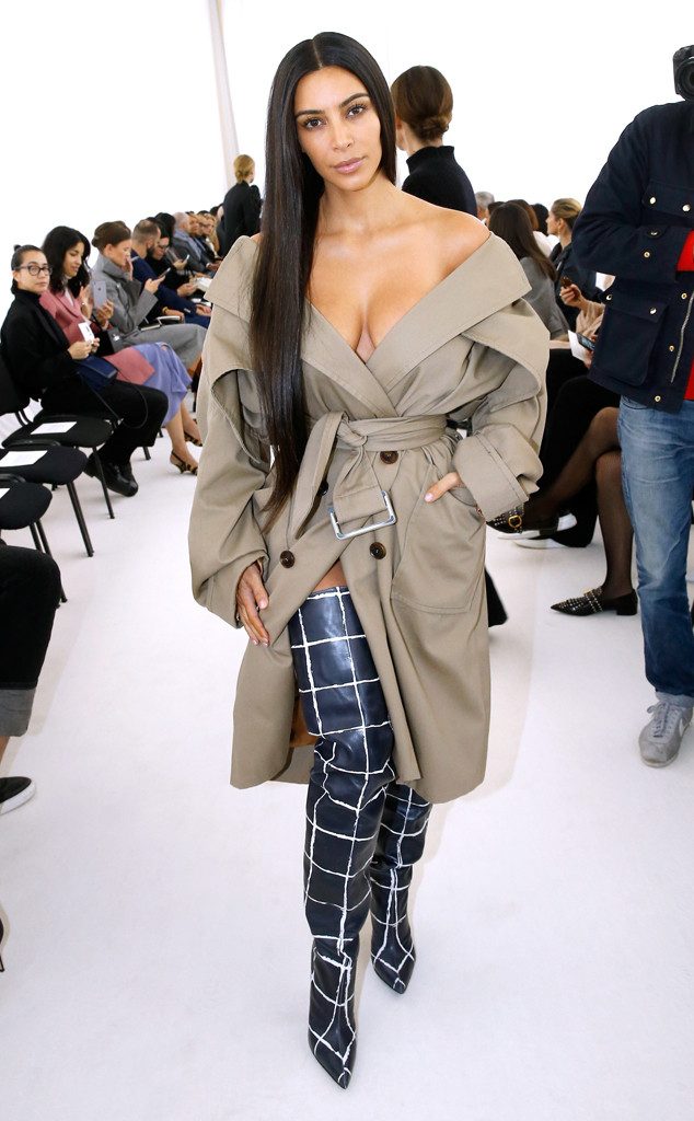 kim k west, balenciaga, no makeup, ss 2017, pfw, paris fashion week, kim kardashian west, kim k, 80s, fashion week