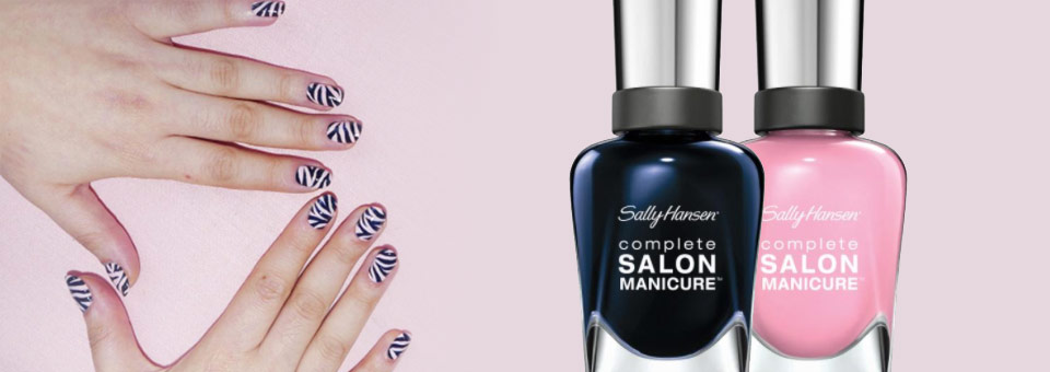 sally hansen nail tutorial