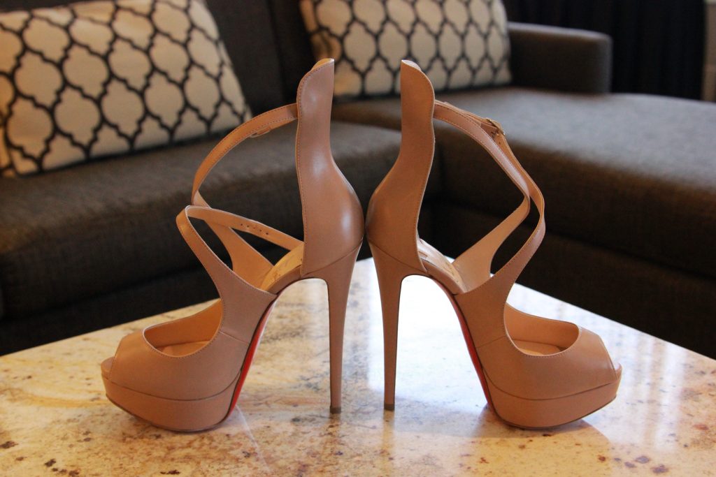 Nude shoes from Loren's Collection