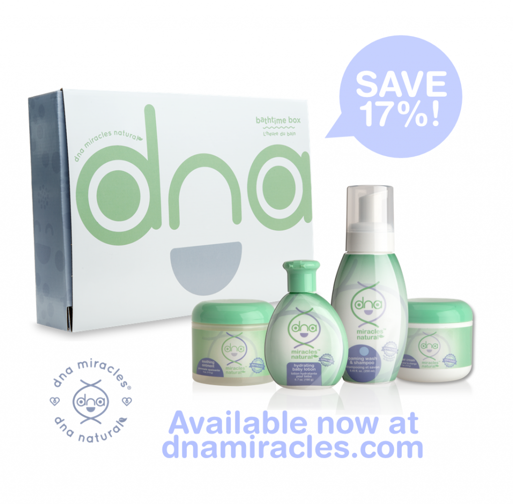 DNA Miracles Natural Baby Bath Time Box