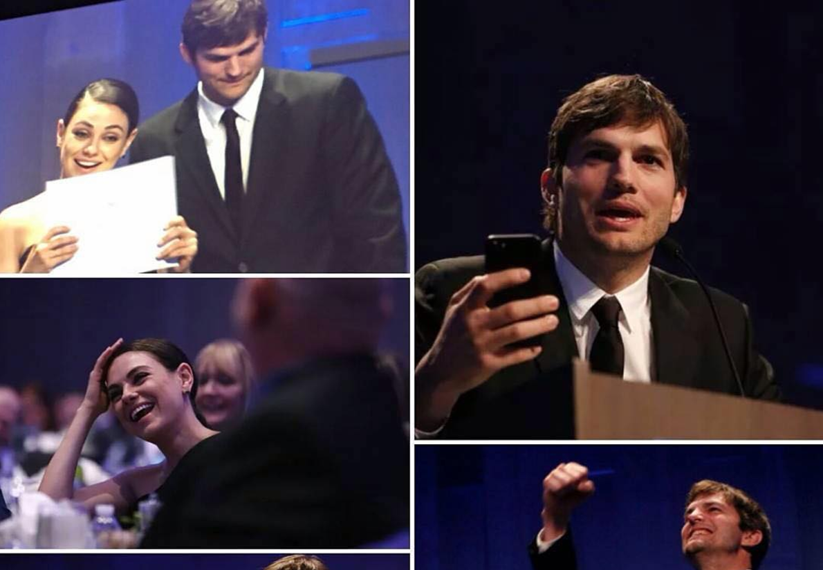 Ashton Kutcher Receives Character Award