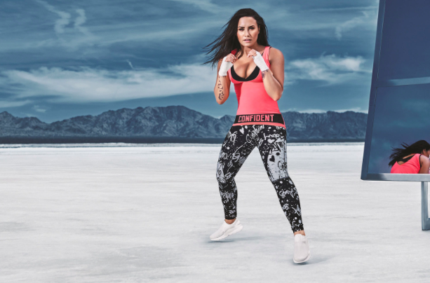 demi lovato, demi, fabletics, fashion news, celebrity style