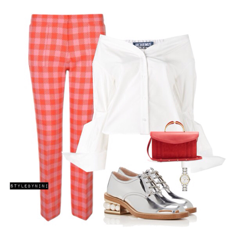 gingham, stylist, styled by nine, nina nini,