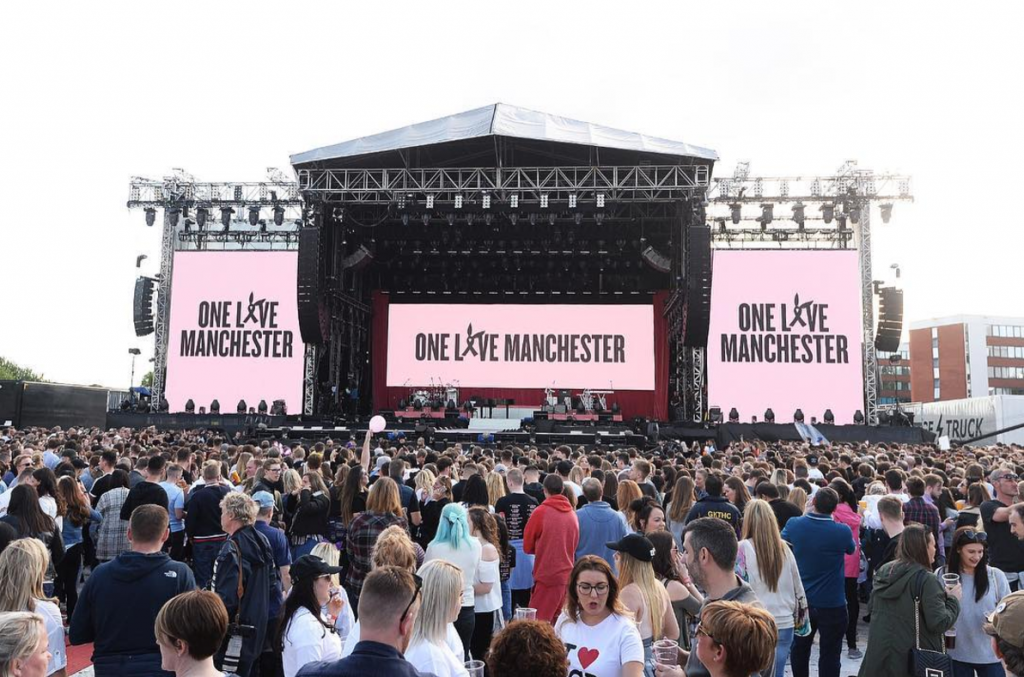 Ariana Grande Hosts Manchester Tribute Concert