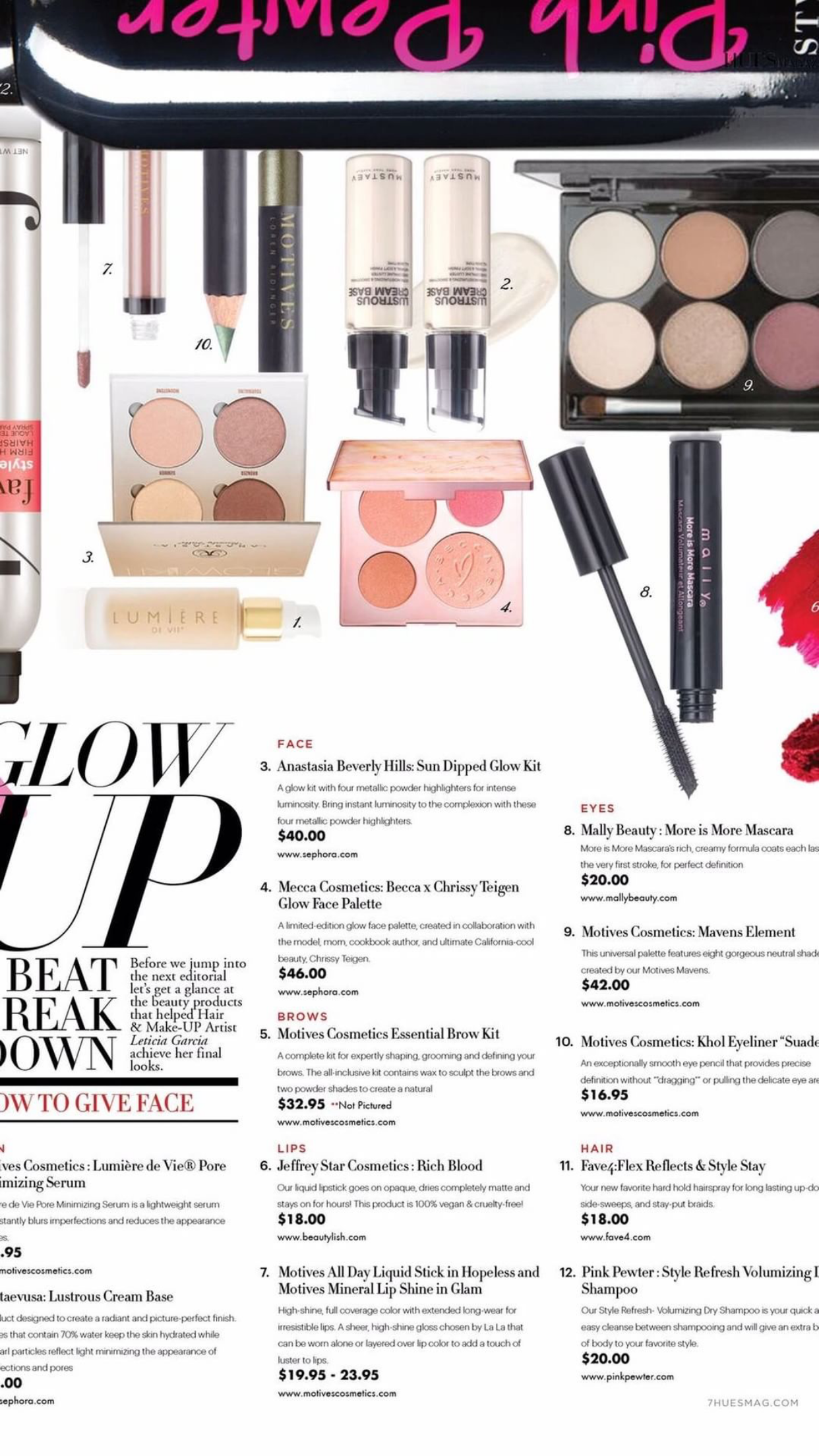 7 hues magazine, beauty, motives, motives cosmetics, beauty life and beauty, press, brands