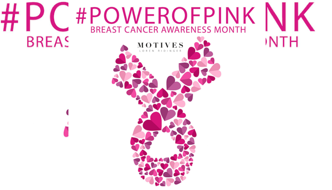 power of pink, #powerofpink, motives®, motives® cosmetics, loren ridinger, la la anthony