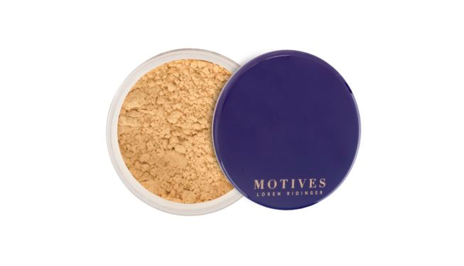 motives, banana power, loose translucent powder, motives®, motives® cosmetics