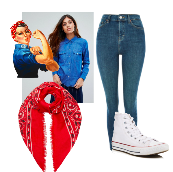 rosie the riveter, get the look for halloween, halloween, costume, Get the Look for Halloween: Rosie the Riveter