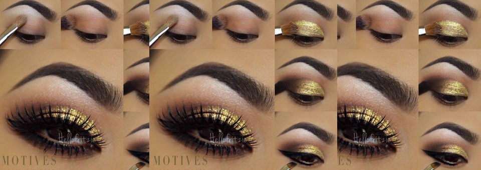 Get the Look with Motives®: Golden Smokey, motives, motives cosmetics