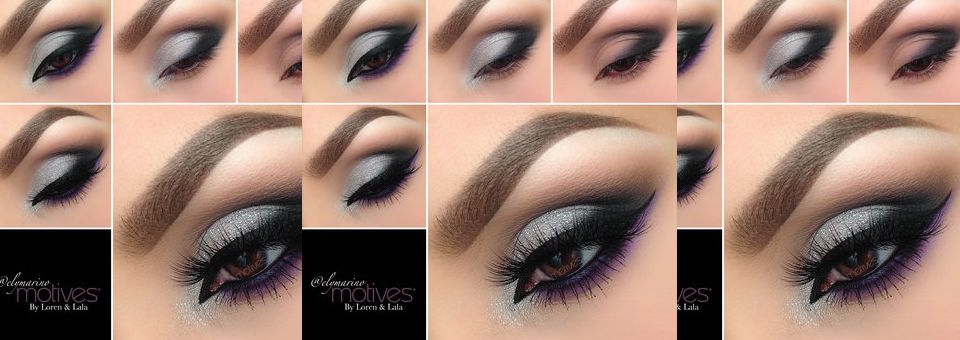 Get the Look with Motives®:Silver and Purple Eye, motives, motives cosmetics, silver and purple, nye, new years eve