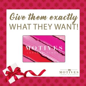 motives cosmetics christmas