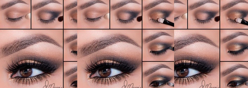 Get the Look With Motives®: Antique Gold Pictorial, gold makeup, makeup, motives, motives makeup