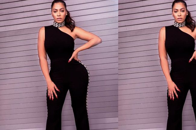 Splurge vs Steal: La La's Rachel Zoe Jumpsuit , la la, celebrity style, la la anthony, rachel zoe