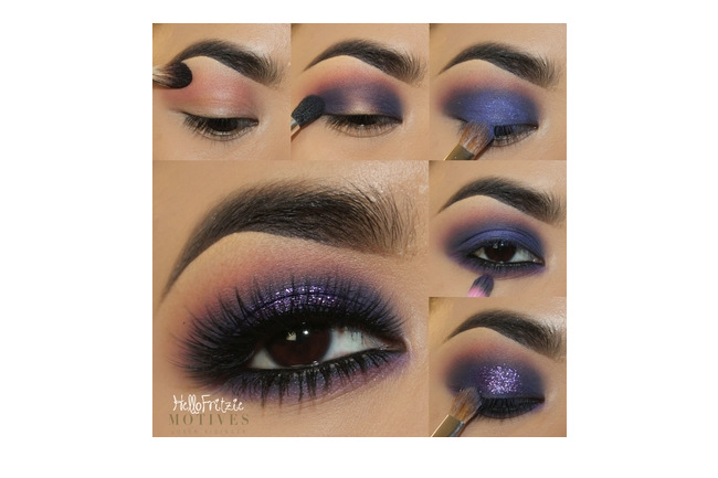 Get the Look with Motives®: Deep Blue, get the look, get the look with motives® cosmetics, motives