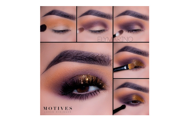 Get the Look with Motives®: Purple & Copper, copper, purple, motives, motives cosmetics