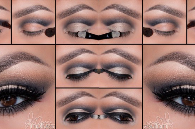 Get the Look with Motives®: Bling Cut Crease Pictorial, motives, get the look, motives cosmetics, loren ridinger