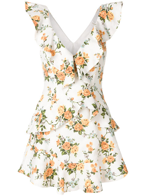 Get the Look: Amber's Zimmermann Dress, zimmermann, amber, floral, spring