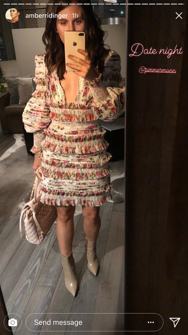 Get the Look: Amber's Date Night Dress, zimmermann, amber ridinger, loren ridinger, amber, get the look