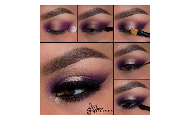 Get the Look with Motives®: Precious Purple, makeup, motives®, motives® cosmetics, loren ridinger, by loren ridinger