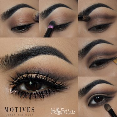 Get the Look with Motives®: Captivating Copper, copper, loren's world, loren ridinger, motives, motives® cosmetics, loren ridinger, eye makeup