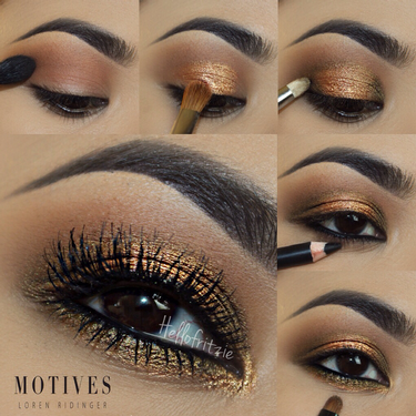 Get the Look with Motives®: Honey, honey, motives, motives cosmetics, loren, loren ridinger