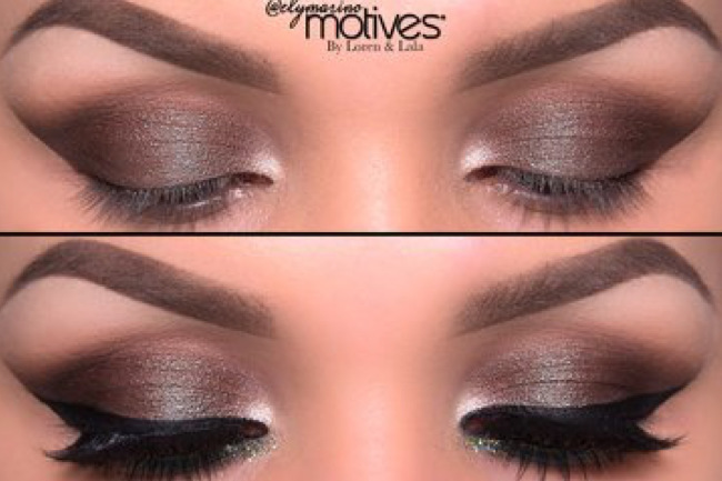 Get the Look with Motives®: Gold and Aqua, gold and aqua, motives, motives cosmetics