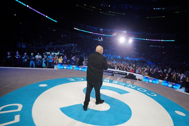 Fat Joe Goes All the Way Up on the MAWC Stage. mawc 2019, fat joe, joe, loren ridinger